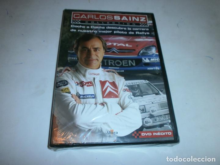 Cine: CARLOS SAINZ COLLECTION DVD NUEVO Y PRECINTADO ALTAYA DVD INEDITO
