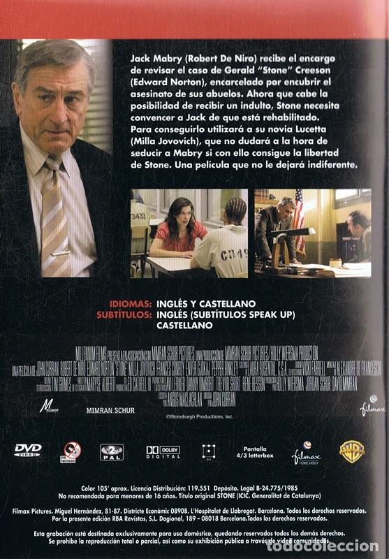 Cine: STONE  ROBERT DE NIRO - Foto 2