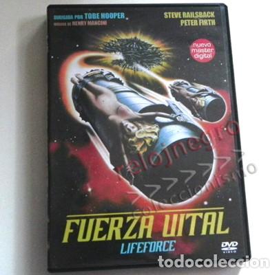 Cine: FUERZA VITAL LIFEFORCE DVD PEL&Iacute;CULA CIENCIA FICCI&Oacute;N TERROR TOBE HOOPER NAVE ESPACIAL ZOMBIS VAMPIROS