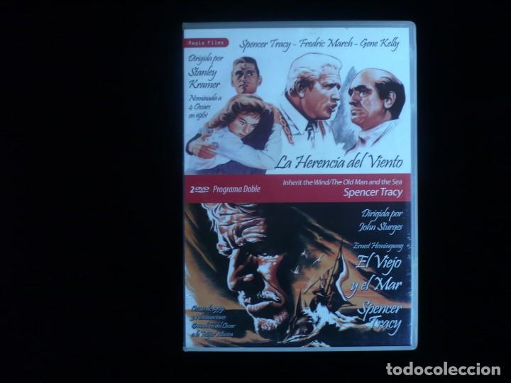 Cine: la herencia del viento + el viejo y el mar - dvd como nuevo