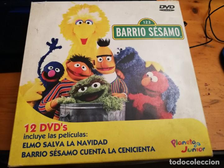 Cine: CAJA BARRIO SESAMO CON 11 DVD CON LAS MEJORES Y MAS DIVERTIDAS HISTORIAS