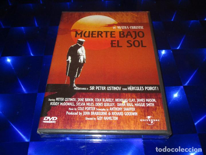 Cine: MUERTE BAJO EL SOL DE AGATHA CHRISTIE - DVD - E. 902 586 9 - PRECINTADA - SIR PETER USTINOV