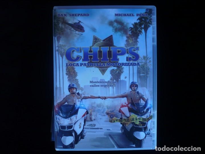 Cine: chips loca patrulla motorizada - dvd casicomo nuevo