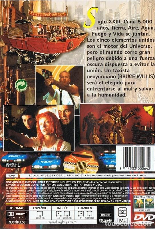 Cine: EL QUINTO ELEMENTO BRUCE WILLIS - Foto 2