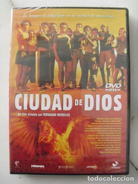 Cine: CIUDAD DE DIOS. DVD PRECINTADO. - Foto 1