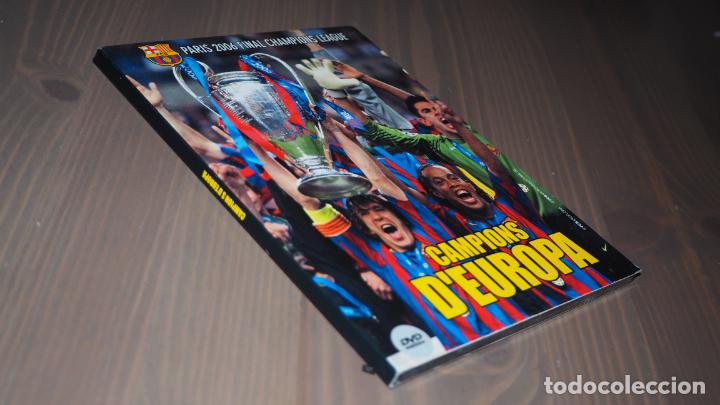 Cine: PARIS 2006 FINAL CHAMPIONS LEAGUE CAMPIONS D'EUROPA FUTBOL CLUB BARCELONA DVD DIGIPAK WEMBLEY 92  J