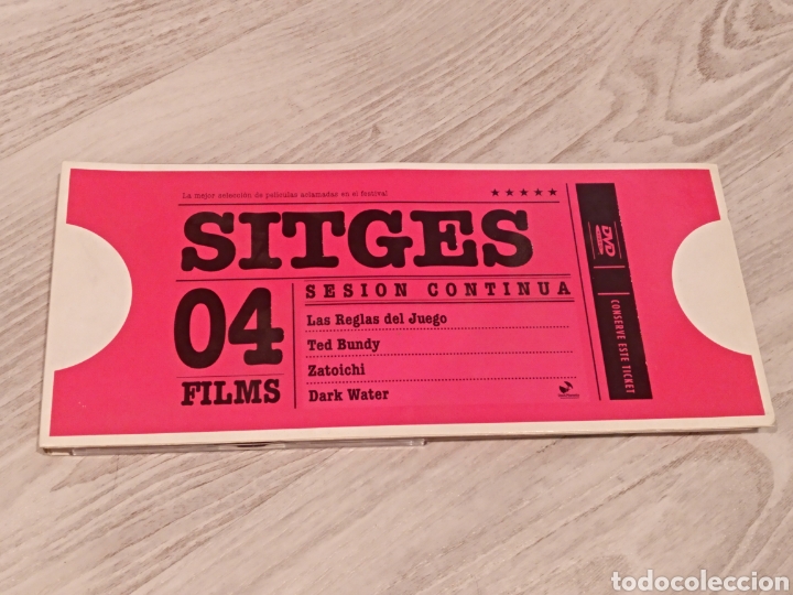 Cine: Festival cinema Fant&agrave;stic de Sitges 4 dvd Las Reglas del Juego Ted Bundy Zatoichi Dark Water