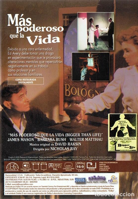 Cine: M&Aacute;S PODEROSO QUE LA VIDA JAMES MASON - Foto 2