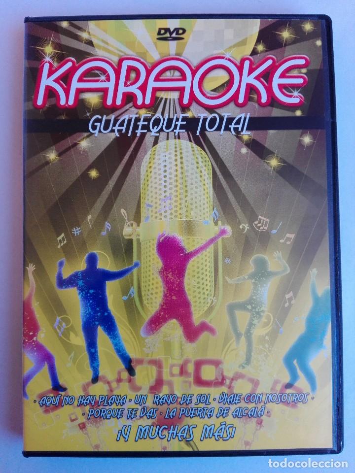 Kino: DVD - KARAOKE GUATEQUE TOTAL - AQUI NO HAY PLAYA, UN RAYO DE SOL, CAMINO SORIA...