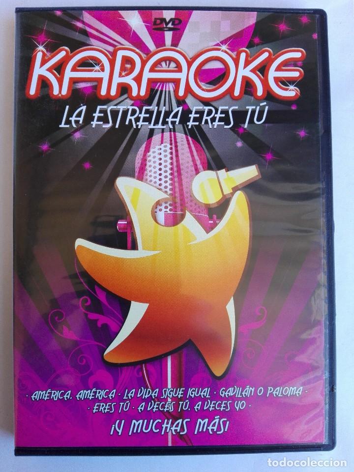Kino: DVD - KARAOKE LA ESTRELLA ERES TU - AMERICA, AMERICA, LA VIDA SIGUE IGUAL, ERES TU