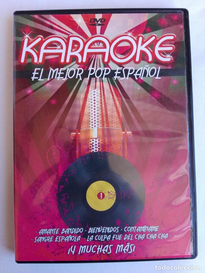 Kino: DVD - KARAOKE EL MEJOR POP ESPA&Ntilde;OL - AMANTE BANDIDO, BIENVENIDOS, SANGRE ESPA&Ntilde;OLA,...