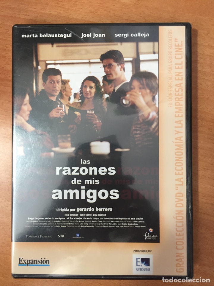 Cinema: (S110) Las razones de mis amigos - DVD Segunda mano
