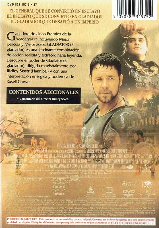 Cine: GLADIATOR RUSSELL CROWE - Foto 2
