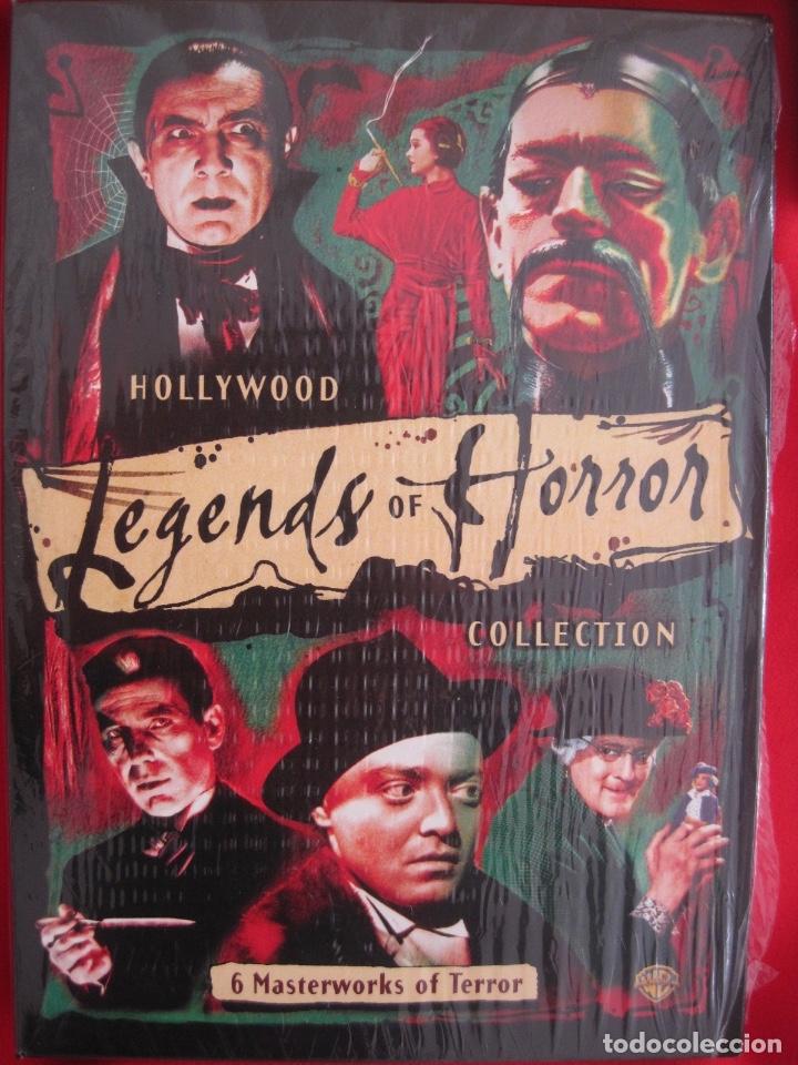 Cine: HOLLYWOOD LEGENDS OF HORROR COLLECTION--6 MASTERWORKS OF TERROR dvd
