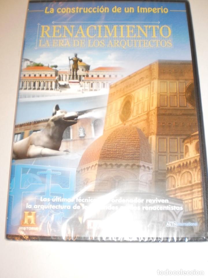 Cine: dvd documental renacimiento la era de los arquitectos 44 min caja fina (precintada)
