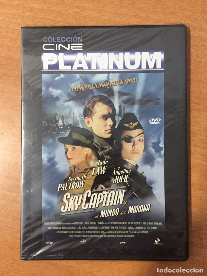 Cine: (DVS8) Sky Capit&aacute;n - DVD Tapa fina Segunda mano