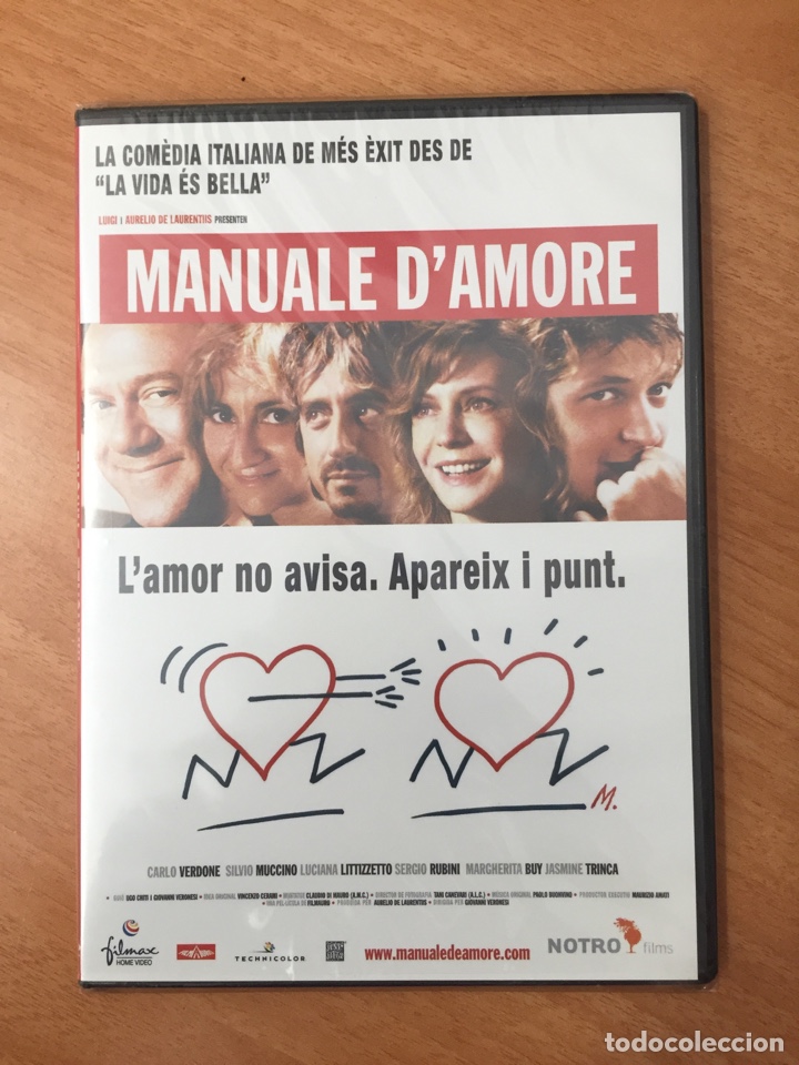 Cinema: (DVS10) Manuale d&rsquo;amore - DVD Tapa fina Segunda mano
