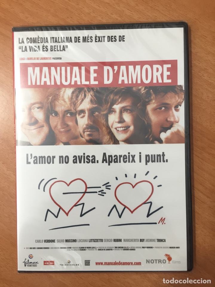 Cinema: (DVS13) Manuale d&rsquo;amore - DVD Tapa fina Segunda mano