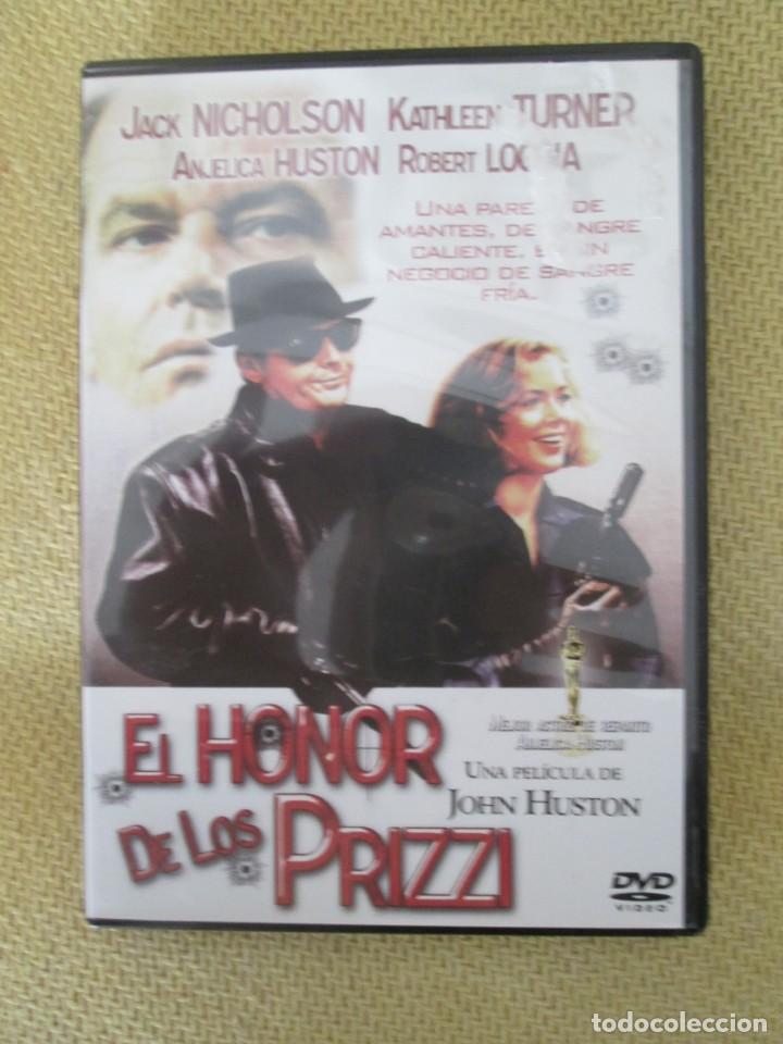 Cine: DVD. EL HONOR DE LOS PRIZZI. - Foto 1