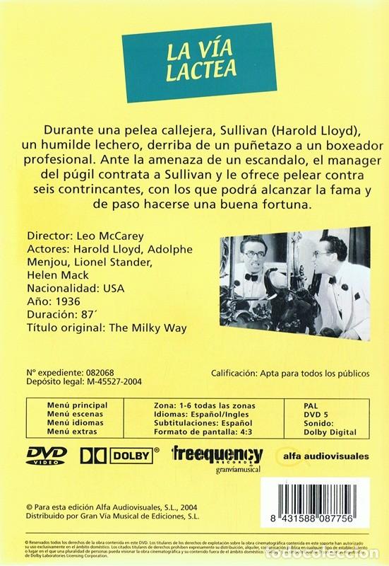 Cine: LA V&Iacute;A LACTEA HAROLD LLOYD - Foto 2