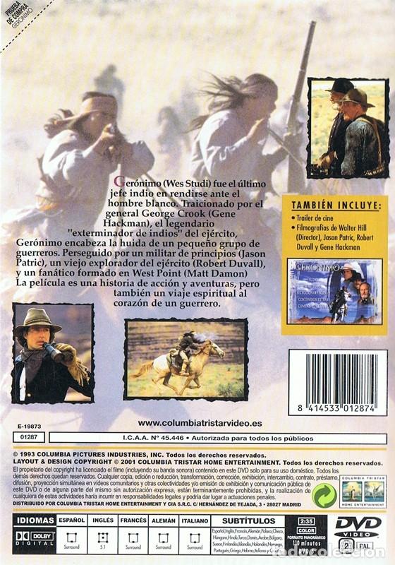 Cine: GERONIMO ROBERT DUVALL - Foto 2