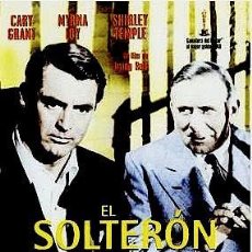 Cine: EL SOLTERÓN Y LA MENOR (1947). INTÉRPRETES: CARY GRANT, MYRNA LOY, SHIRLEY TEMPLE. 95 MIN.. Lote 154196350