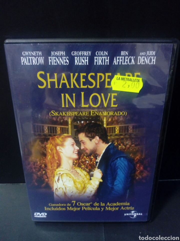 Cine: Shakespeare in love dvd