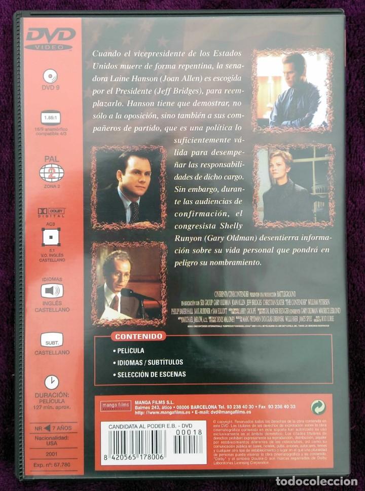 Cine: DVD: Candidata al Poder, Rod Lurie - 2000 - Foto 2