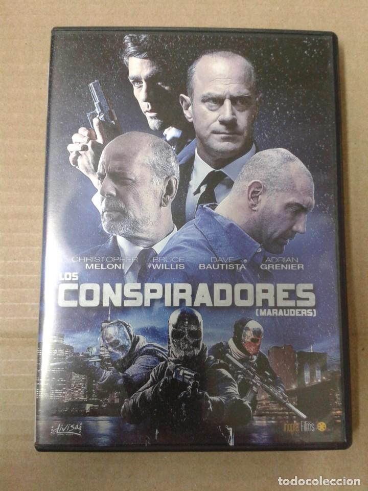 Cine: Los conspiradores (Marauders) Christopher Meloni. DVD