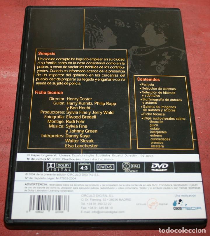Cine: DVD - EL INSPECTOR GENERAL - 1949 - DIR: HENRY COSTER - Foto 2