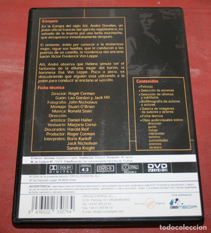 Cine: DVD - EL TERROR - 1963 - DIR: ROGER CORMAN - Foto 2