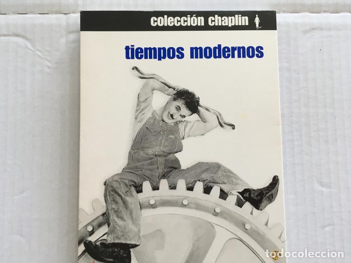 Cine: DVD-TIEMPOS MODERNOS-SOLO PORTADA SIN DISCO