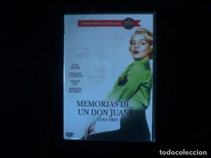 Cine: memorias de un don juan marilyn monroe - dvd nuevo precintado