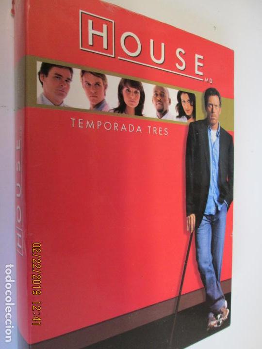 Cinema: HOUSE , TEMPORADA TRES , 6 DVD , HUGH LAURIE