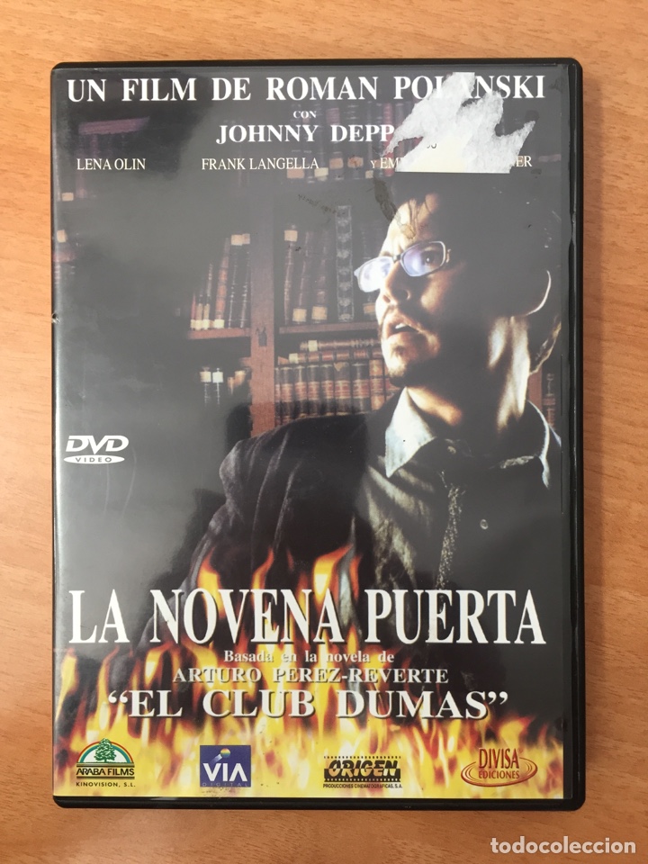 Cine: (S137) La novena puerta - DVD segunda mano