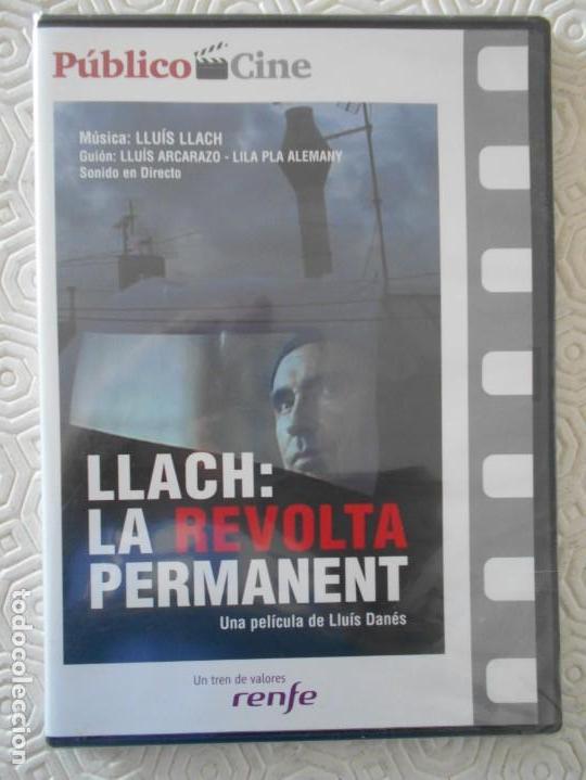 Cine: LLACH: LA REVOLTA PERMANENTE. DVD DE LA PELICULA DE LLUIS DANES. ESTUCHE FINO