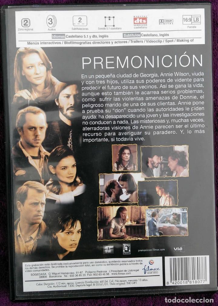 Cine: DVD: Premonici&oacute;n, Sam Raimi - 2002 - Foto 2