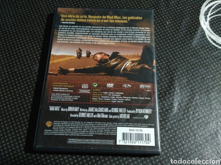 Cine: Mad Max (DVD) - Foto 2