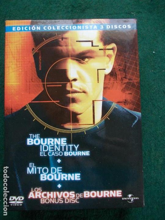 Cinema: EDICION ESPECIAL COLECCIONISTA BOURNE 3 DISCOS