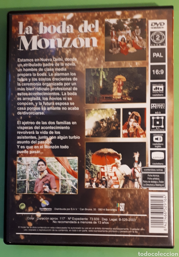 Cine: DVD La boda del monzon - Foto 2