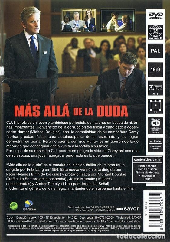 Cine: M&Aacute;S ALL&Aacute; DE LA DUDA MICHAEL DOUGLAS - Foto 2