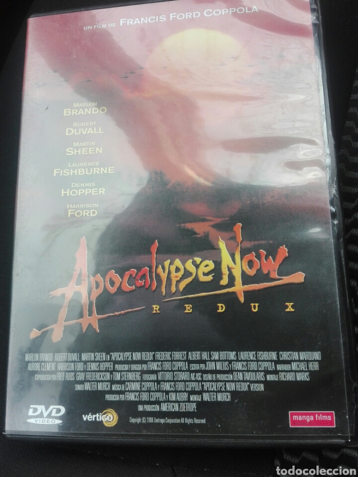 Cine: Pelicula dvd APOCALIPSIS NOW (REDUX)