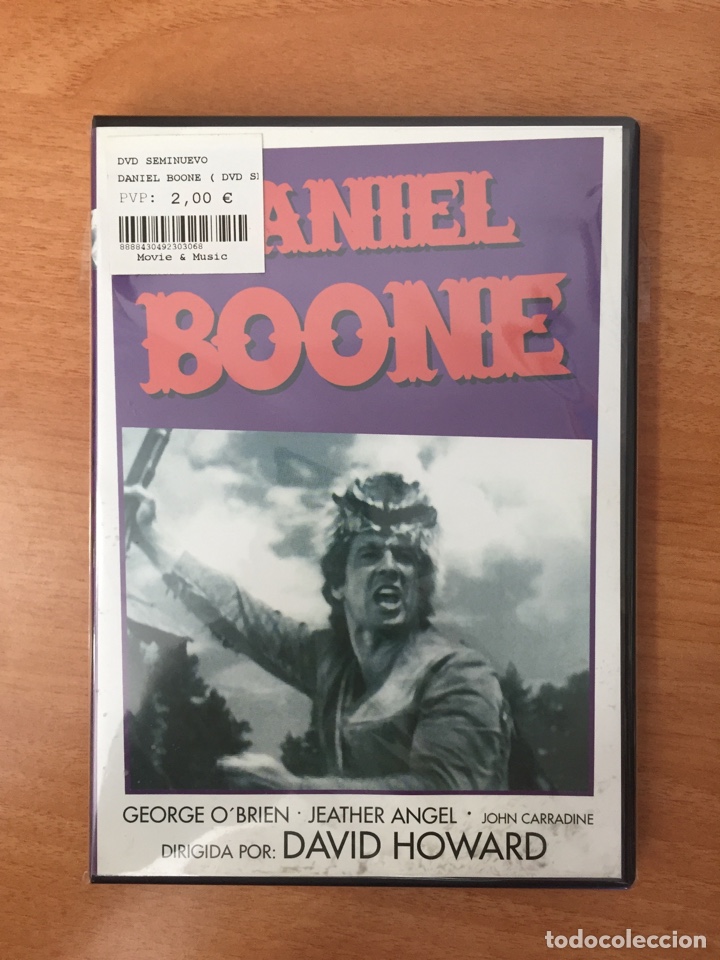 Cine: S210 Daniel Boone - DVD Seminuevo Perfecto estado