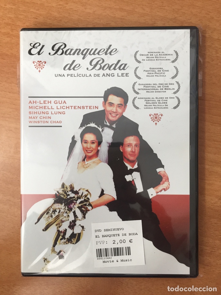Cin&eacute;ma: S209 El banquete de boda - DVD Seminuevo Perfecto estado