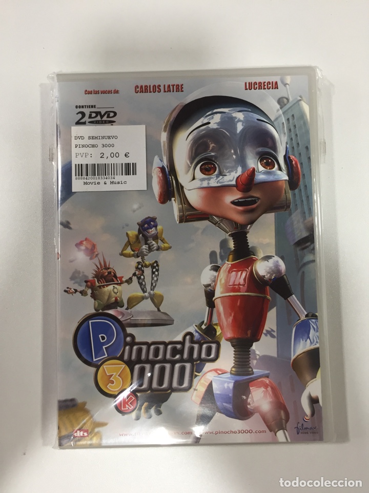 Cine: S225 Pinocho 3000 - DVD Seminuevo Perfecto estado