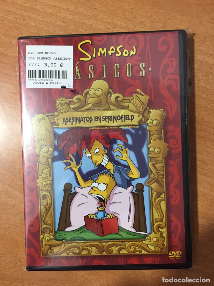 Cine: S355 Simpson Springfield - DVD Casi nuevo
