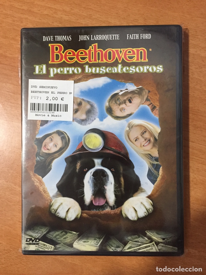 Cine: S350 Beethoven El perro buscatesoros - DVD Casi nuevo