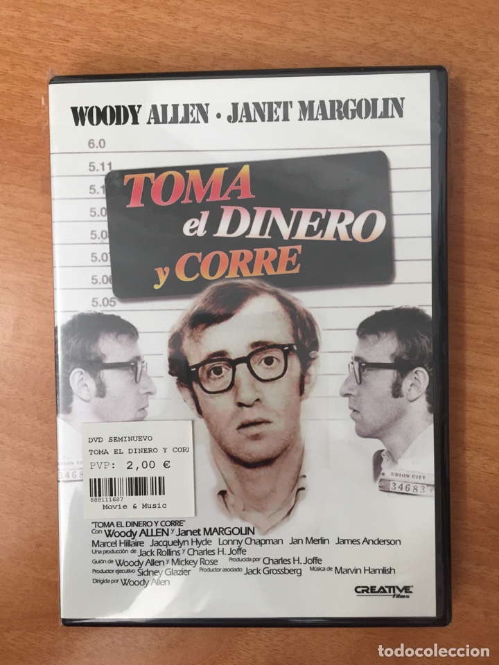 Cinema: S359 Toma el dinero y corre - DVD Casi nuevo