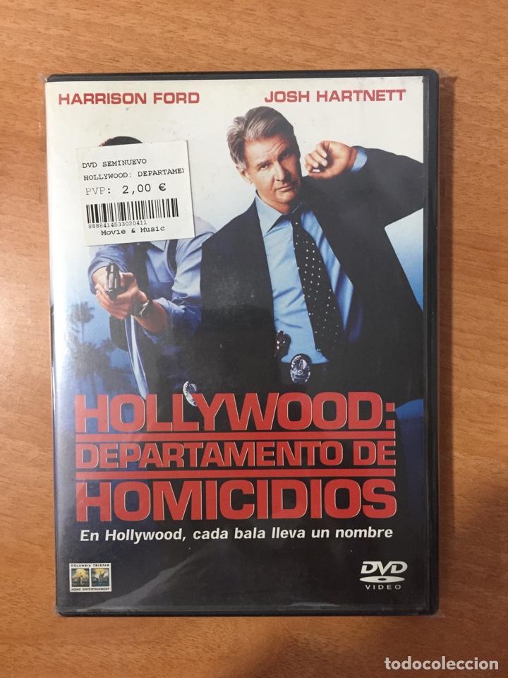 Cine: S454 Hollywood departamento de homicidios - DVD Casi nuevo