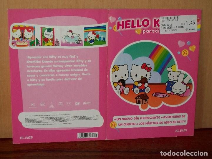 Cine: HELLO  KITTY  -   UN NUEVO DIA/ AVENTURAS CUENTO/ASEO DE  -  DVD  EN TAPA  DE CARTON PERIODICO